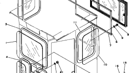 Крышка 232-955-2170 Komatsu