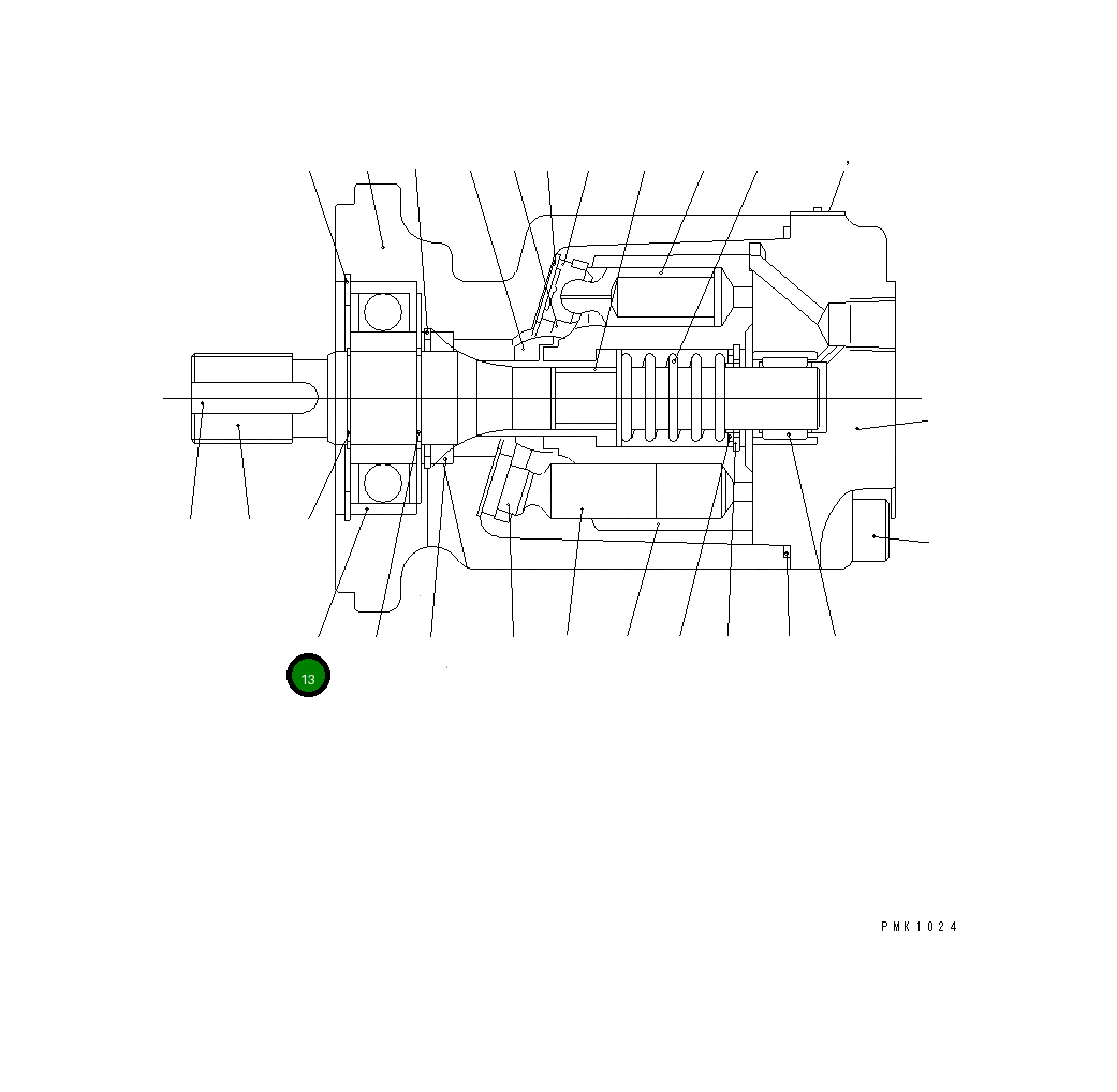 Подшипник UC1100249788 Komatsu