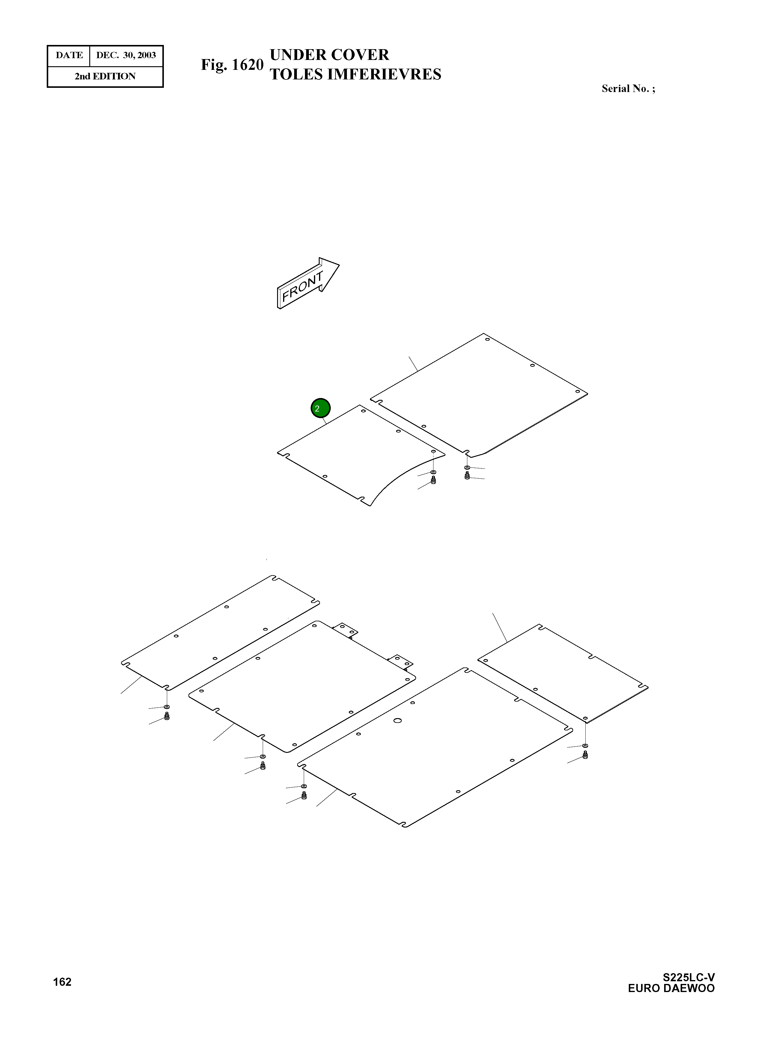 Крышка 621-01882A  Komatsu
