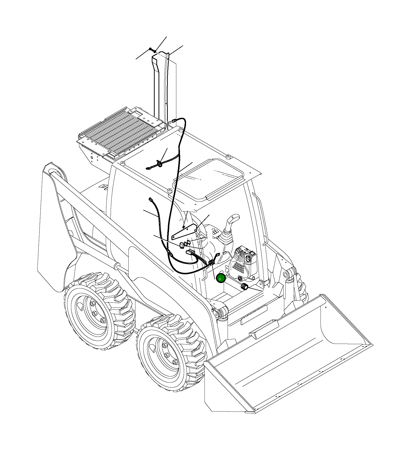 Предохранитель 20A 885091015 Komatsu