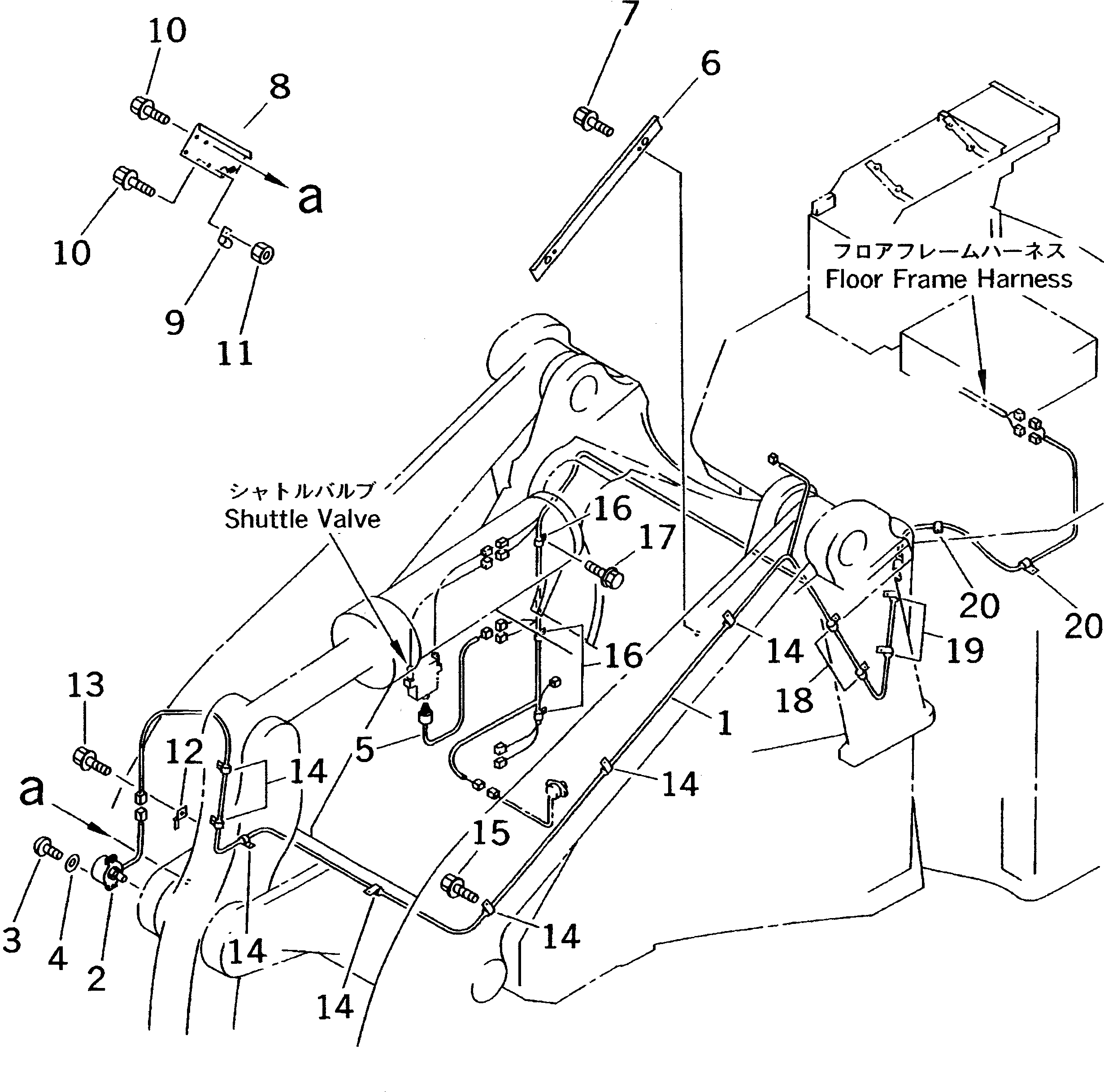 Крышка 421-S30-2750 Komatsu