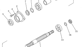 Вал 102-14-51121 Komatsu