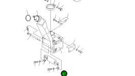 Рычаг 21J-01-11640 Komatsu