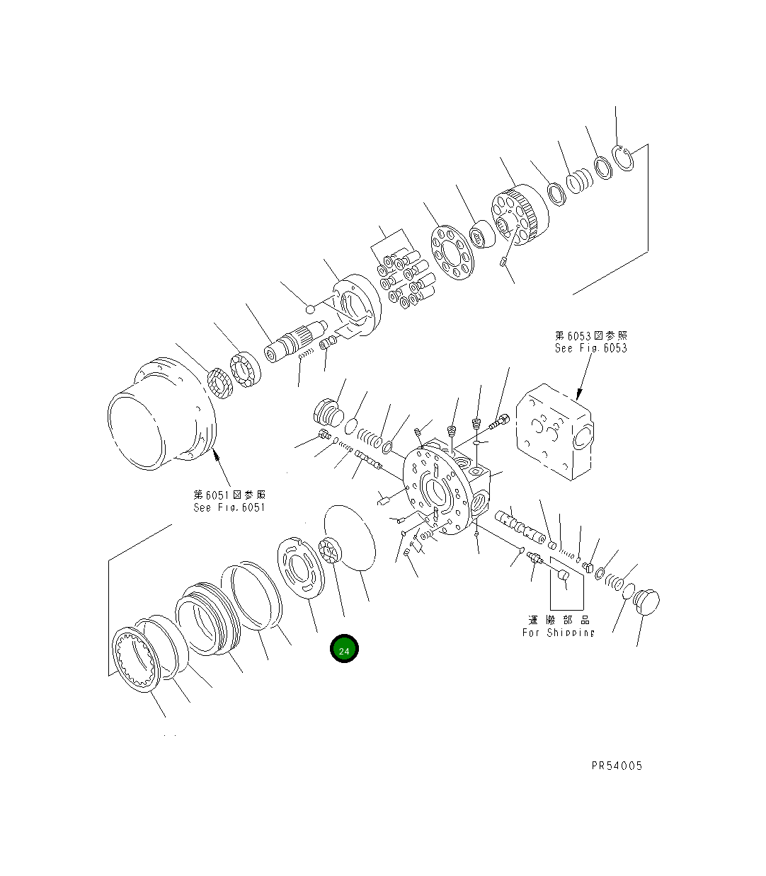 Подшипник KB20631-25904 Komatsu