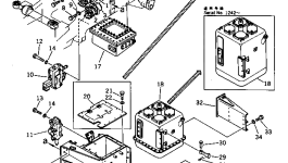 Кронштейн 569-60-43150 Komatsu