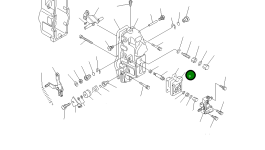 Крышка DK154064-3800 Komatsu