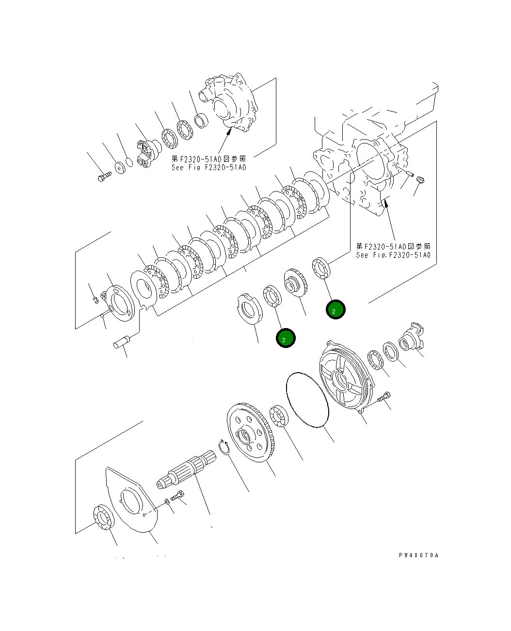 Подшипник 06030-06010  Komatsu