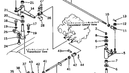 Кронштейн 198-43-18390 Komatsu