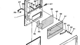 Крышка 566-54-25250  Komatsu