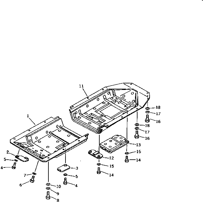 Крышка 130-A62-3950 Komatsu