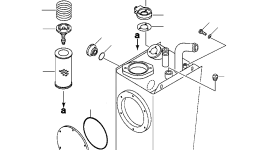 Крышка 421-60-11121 Komatsu