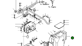 Крышка 416-942-1411  Komatsu