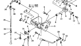 Рычаг 195-43-43270 Komatsu