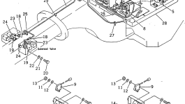 Кронштейн 232-06-57740 Komatsu