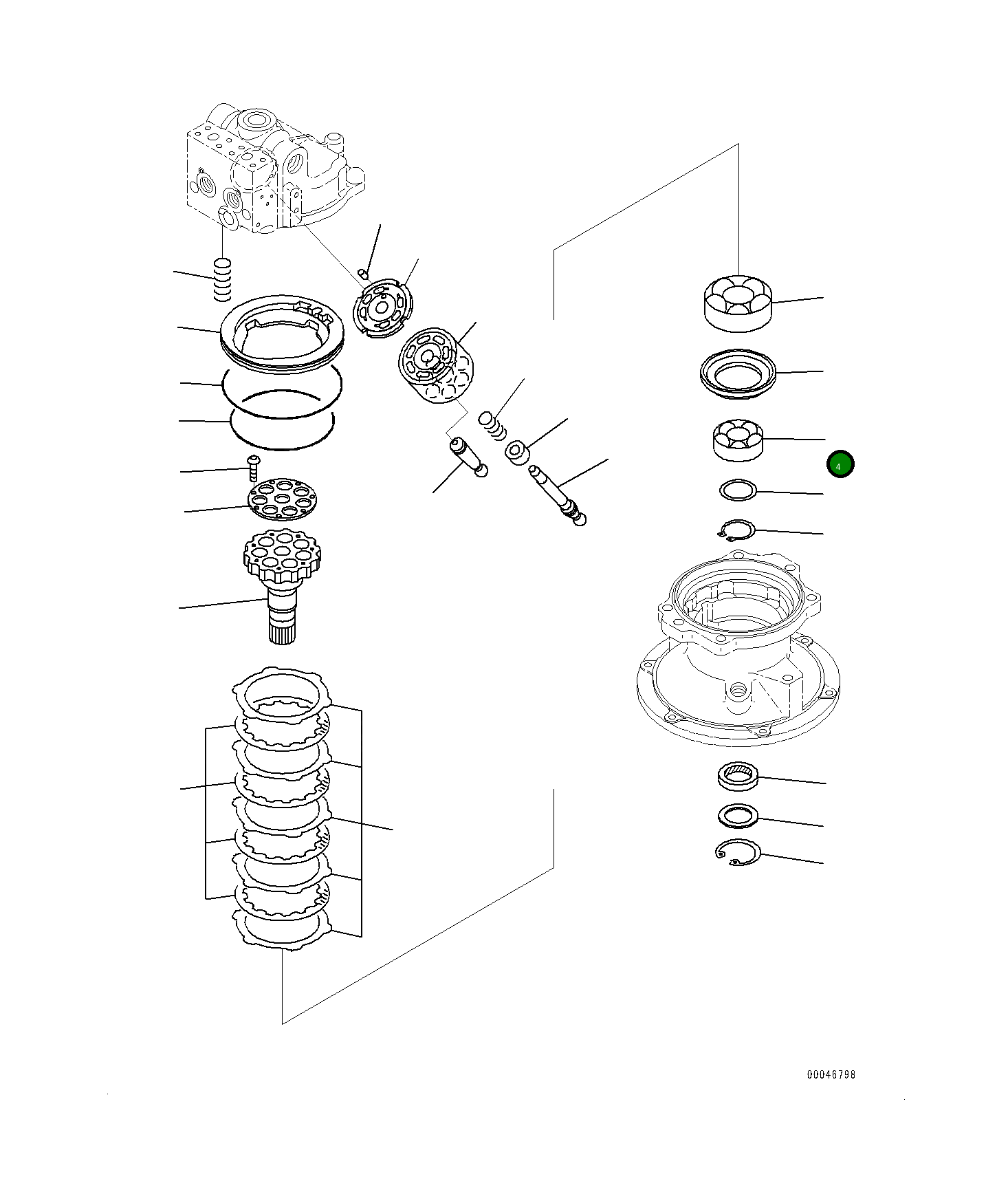 Подшипник 7067640890 Komatsu