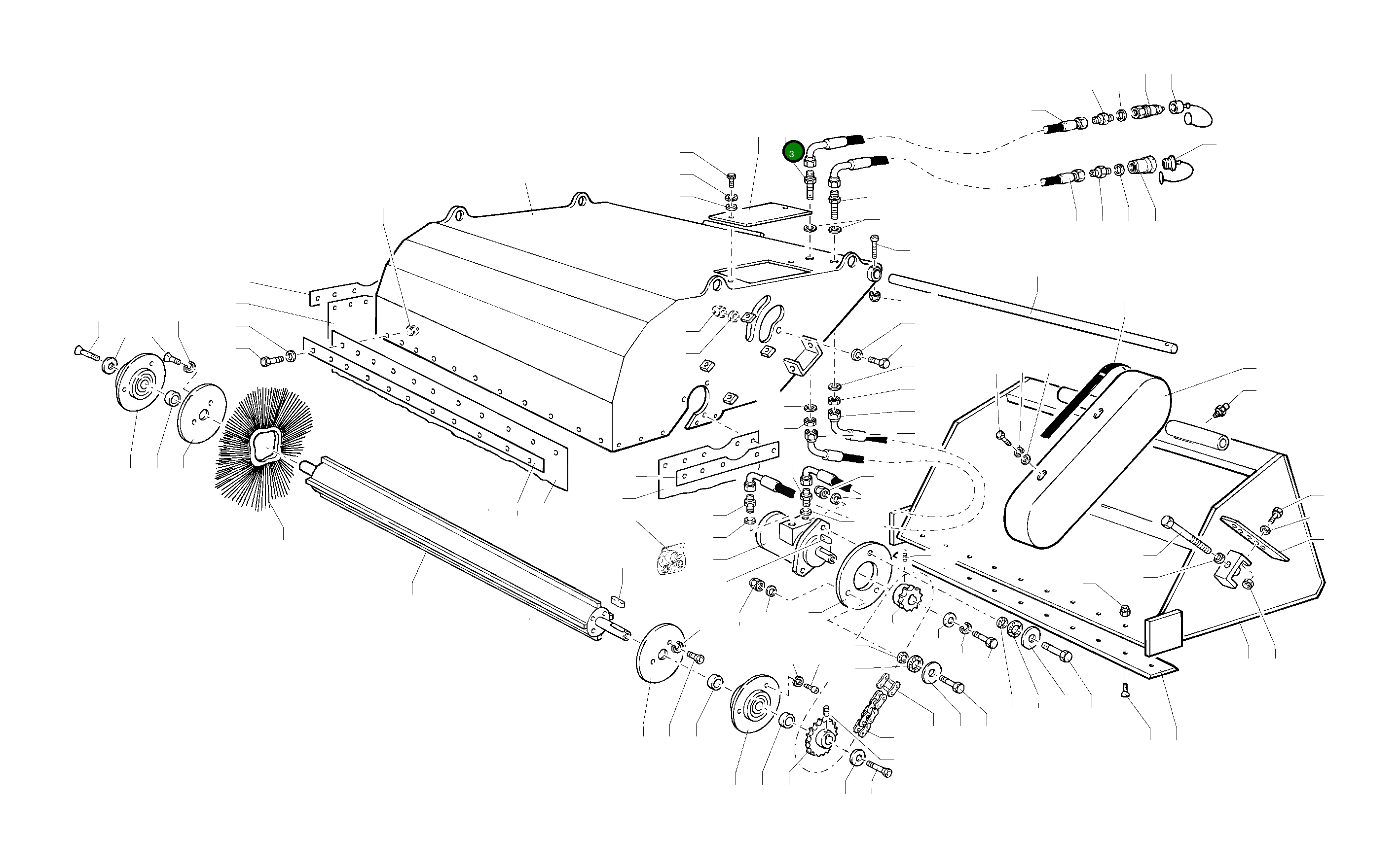Крышка UE0000351 Komatsu