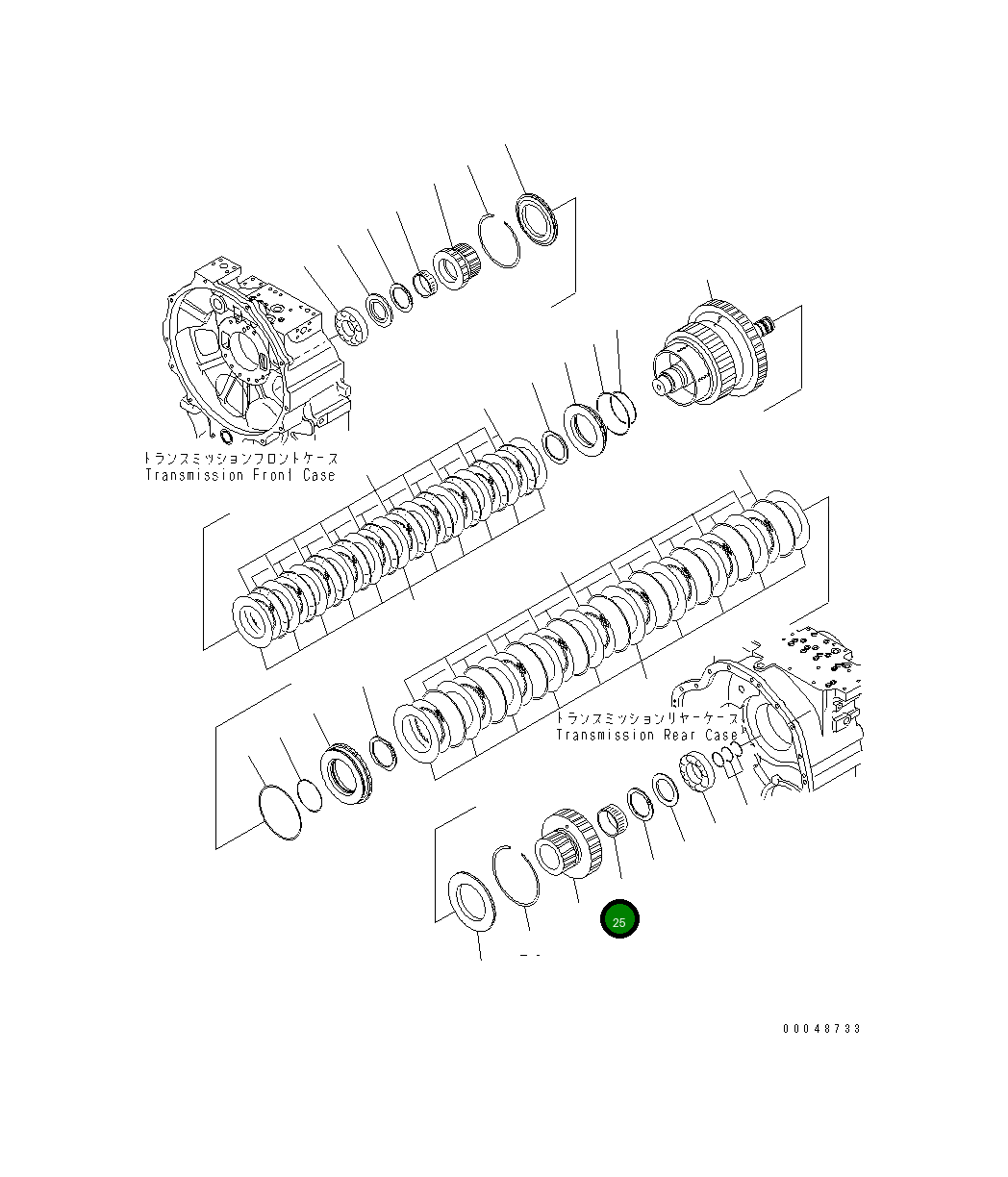 Подшипник 56B-15-19440 Komatsu