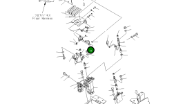 Рычаг 421-43-37591 Komatsu