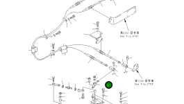 Рычаг 114-X60-5240 Komatsu