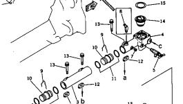 Крышка 6150-11-6540  Komatsu