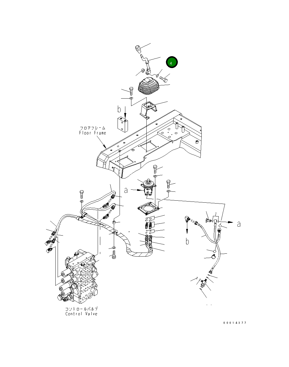 Рычаг 17A-43-26251 Komatsu