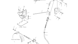 Рычаг 232-43-56410 Komatsu
