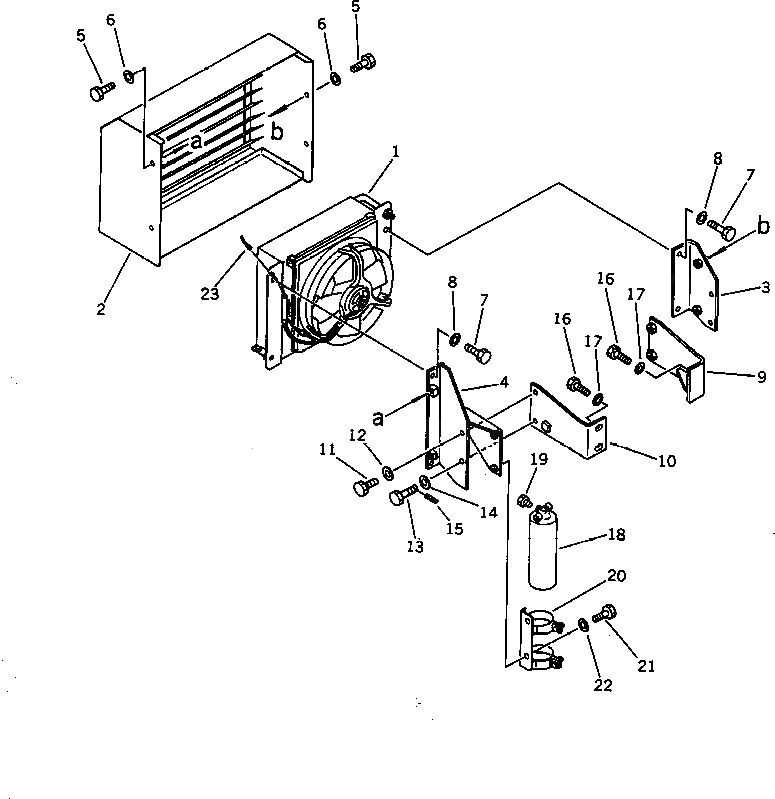 Крышка 421-963-1110  Komatsu