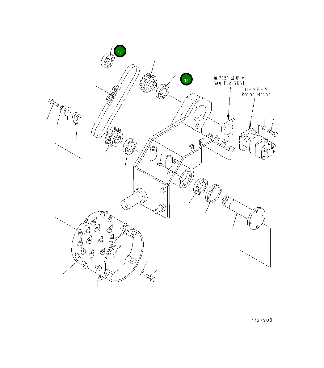 Подшипник 06002-06010 Komatsu