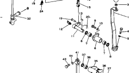 Рычаг, H-L 20B-43-23311 Komatsu