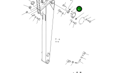 Рычаг 21X-70-31431 Komatsu