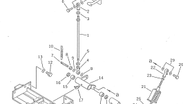 Рычаг 142-43-15191 Komatsu