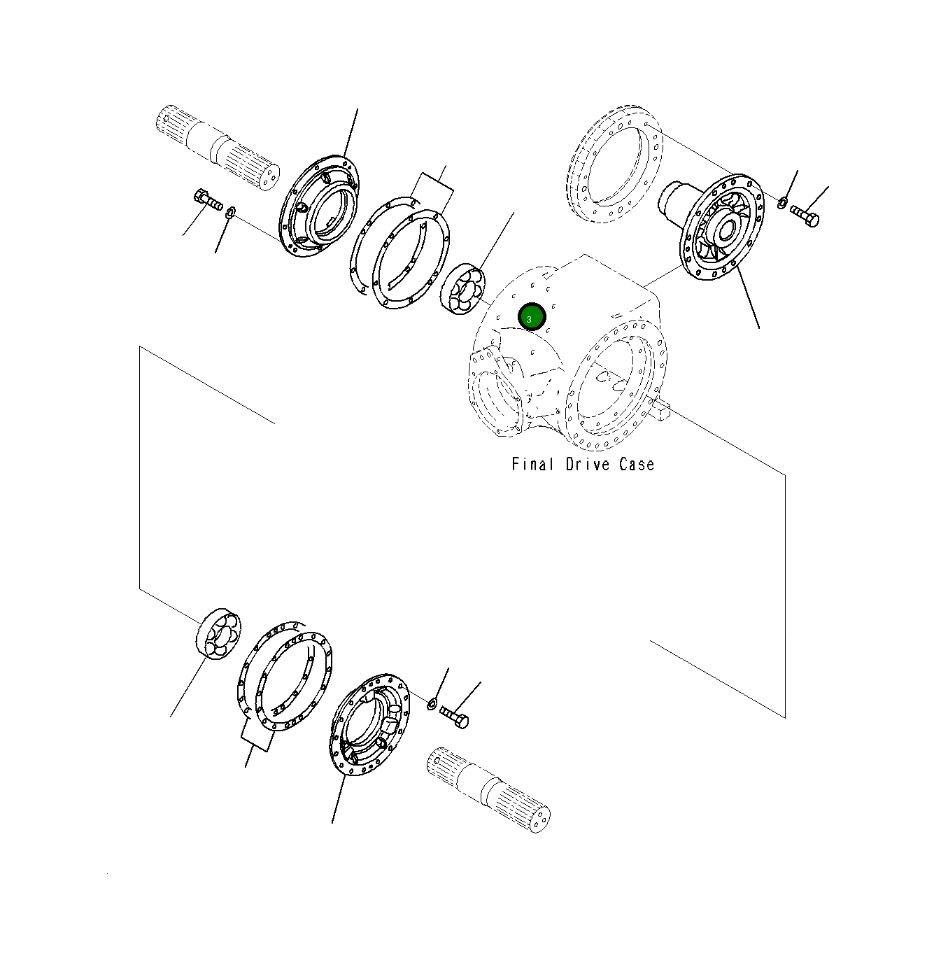 Подшипник 23H-22-11490 Komatsu