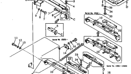 Опора 175-862-3573 Komatsu