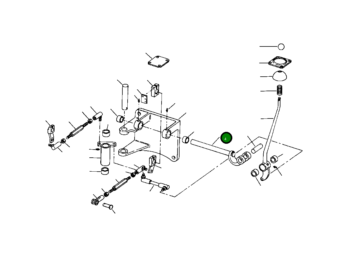 Рычаг 740 739 C1 Komatsu