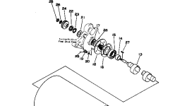 Вал 268-40-11300 Komatsu