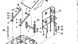Крышка 8253-54-1240  Komatsu