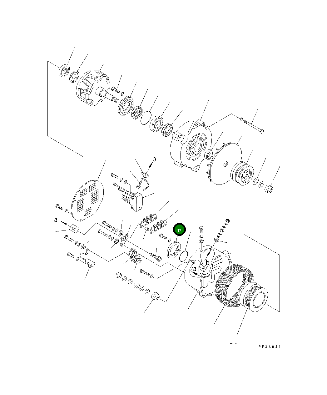 Крышка SD2202-01401X0 Komatsu