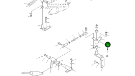 Рычаг 113-43-33281 Komatsu
