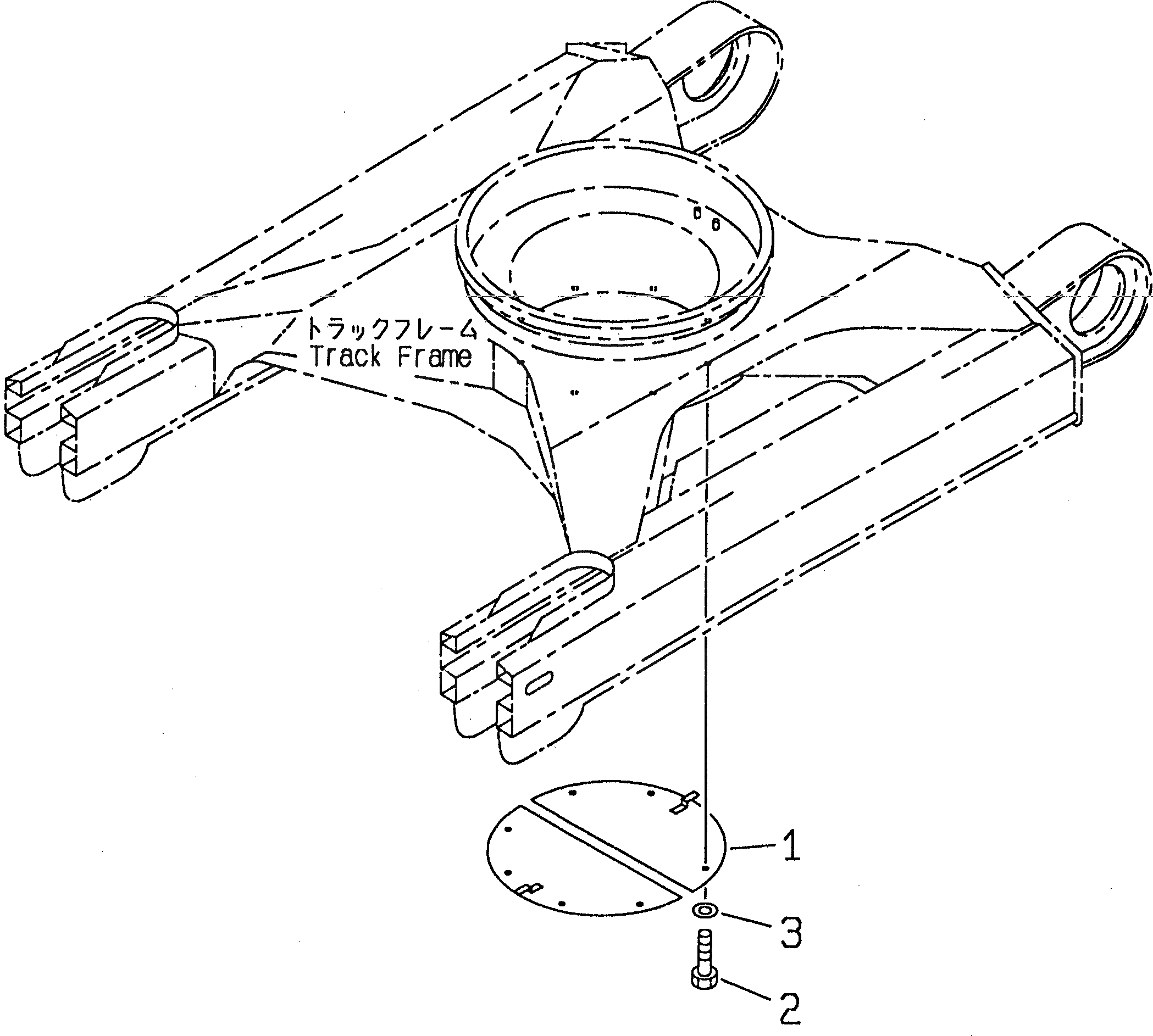 Крышка 203-30-51241 Komatsu
