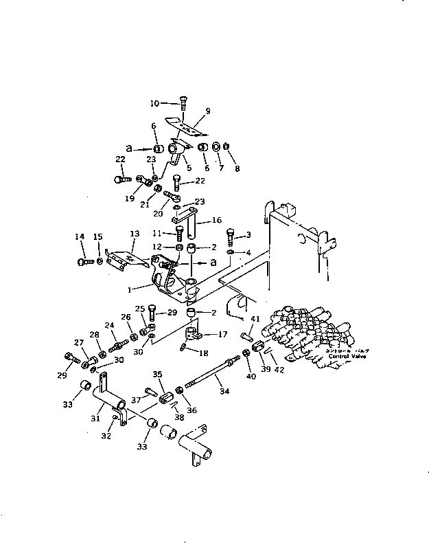 Рычаг 20N-43-71472 Komatsu