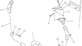 Шланг,L.H. 23B-807-1640 Komatsu