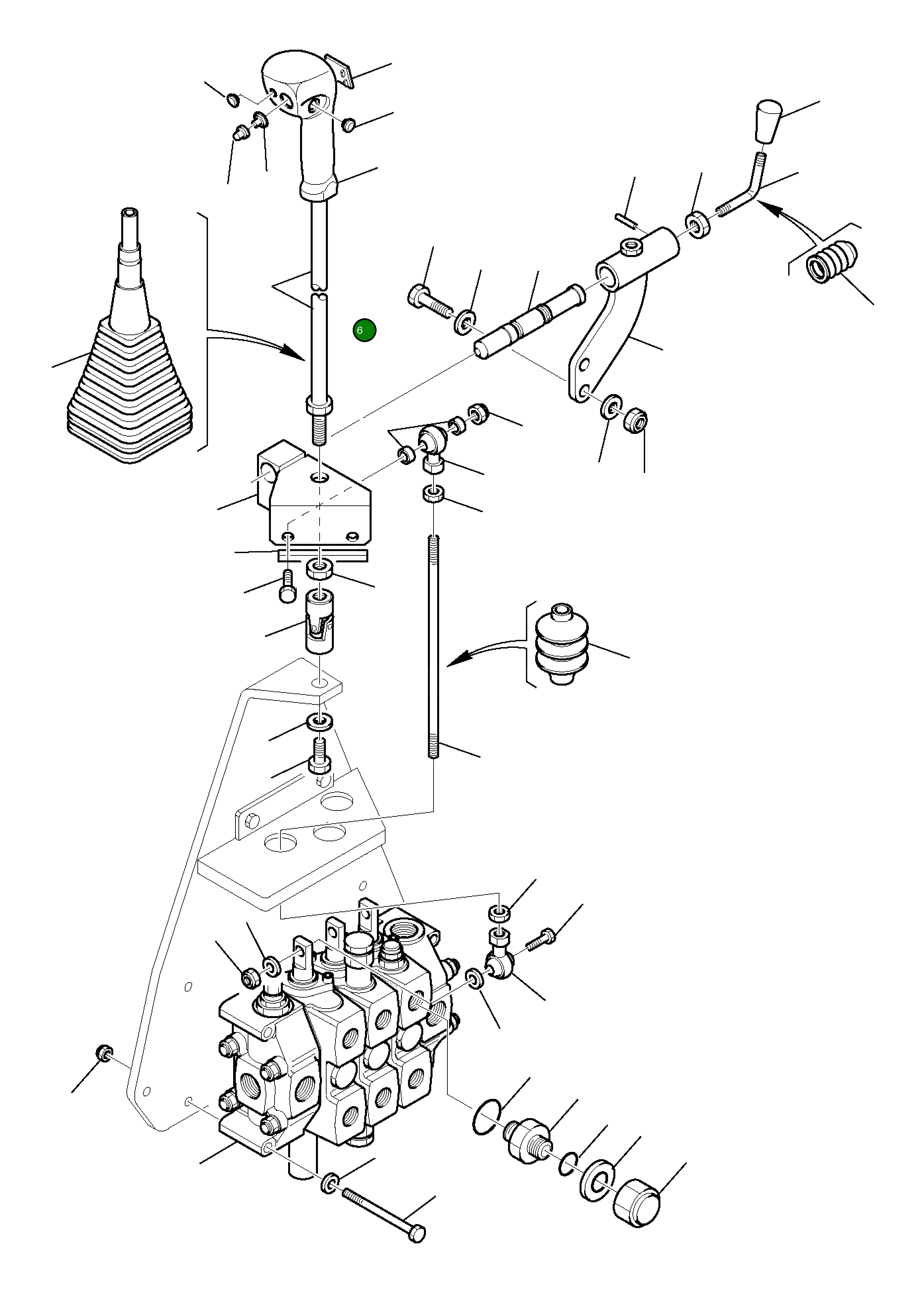 Рычаг 312209051 Komatsu