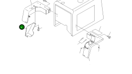 Крышка 415-S62-2191  Komatsu