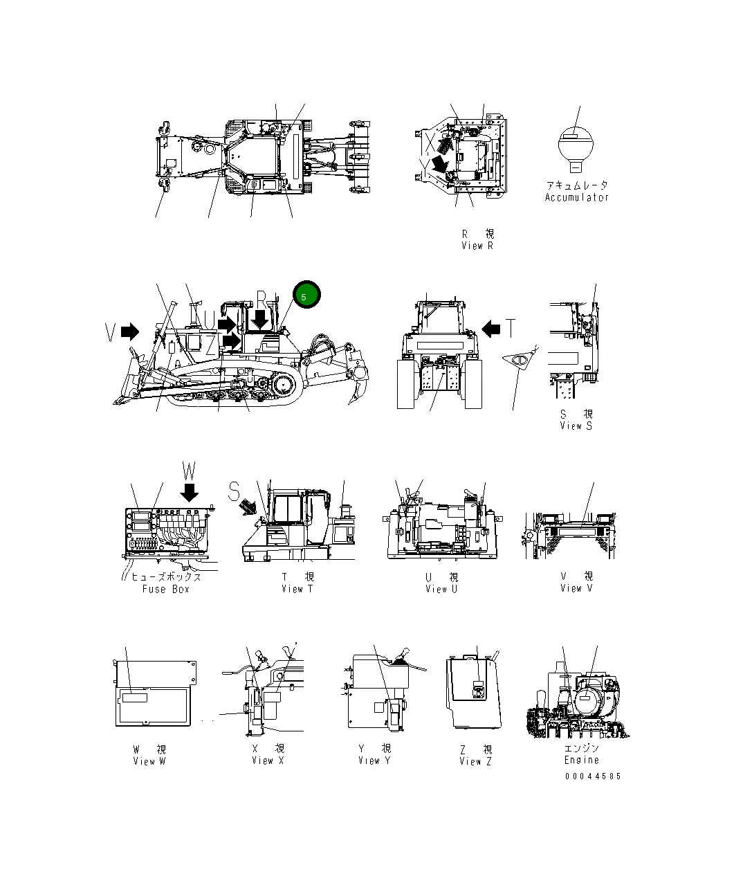 Пластина 17A-98-41111 Komatsu