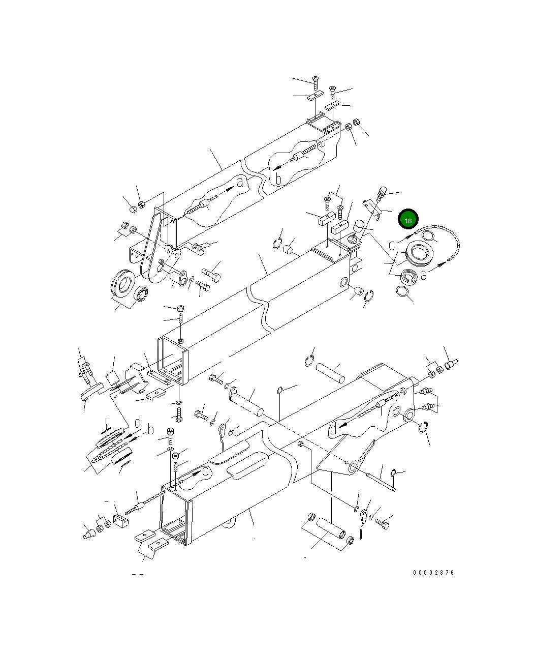 Крышка MH511-4053800 Komatsu