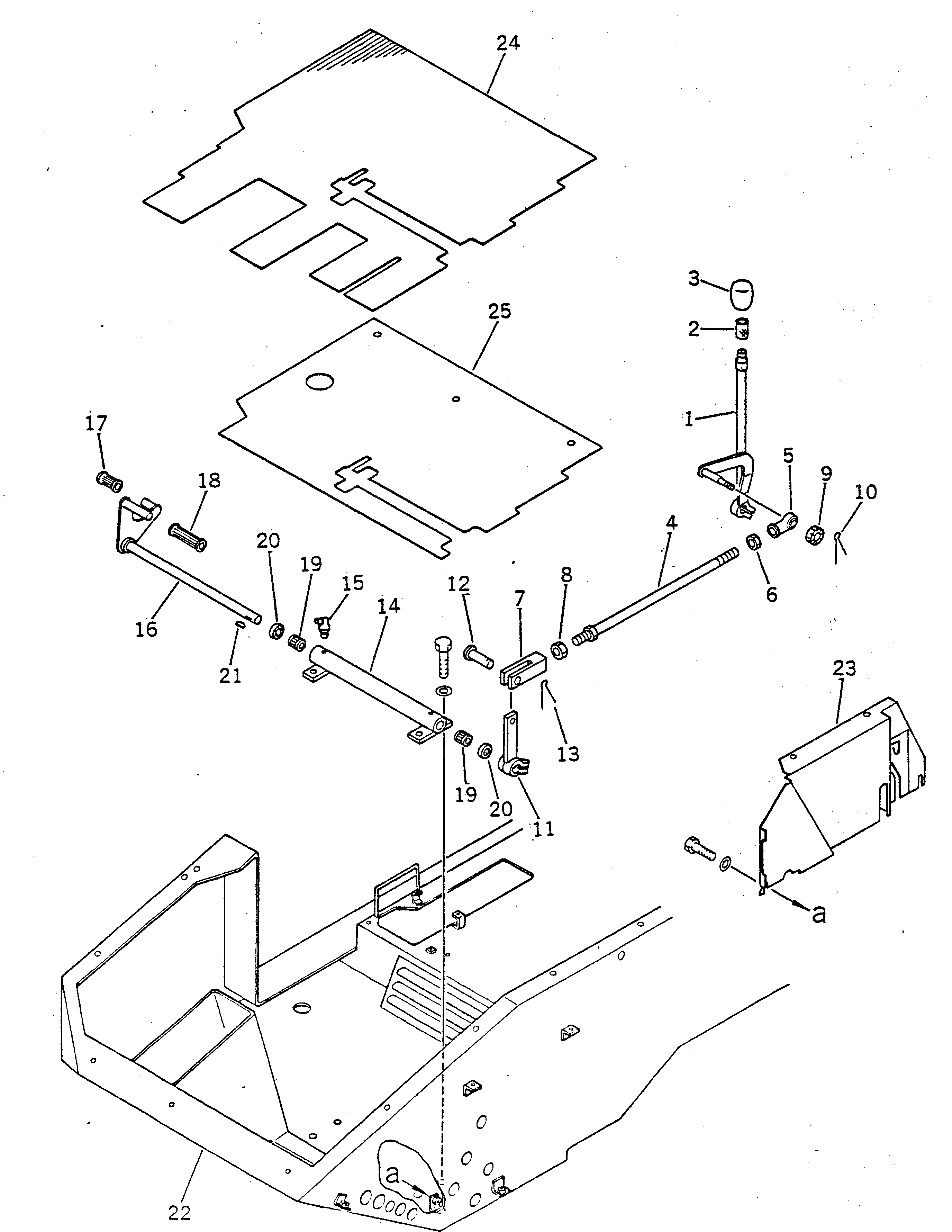 Крышка 22X-54-12810 Komatsu