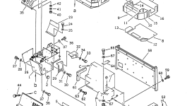 Крышка 425-54-12540  Komatsu