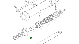 Крышка, ROD 53A608-1 Komatsu