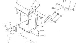 Панель 416-54-12310 Komatsu