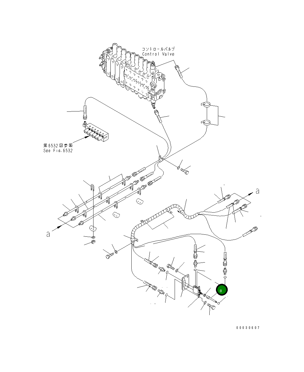 Рычаг 8206-43-5111 Komatsu